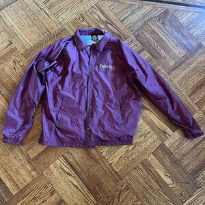 Thrasher Maroon Pentagram Windbreaker